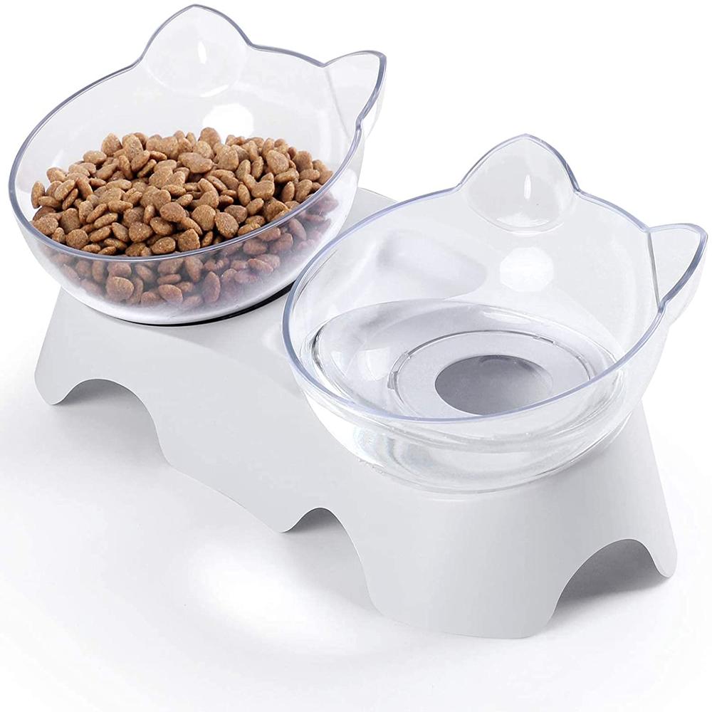 Feast Station with wet and dry food plus water bowls