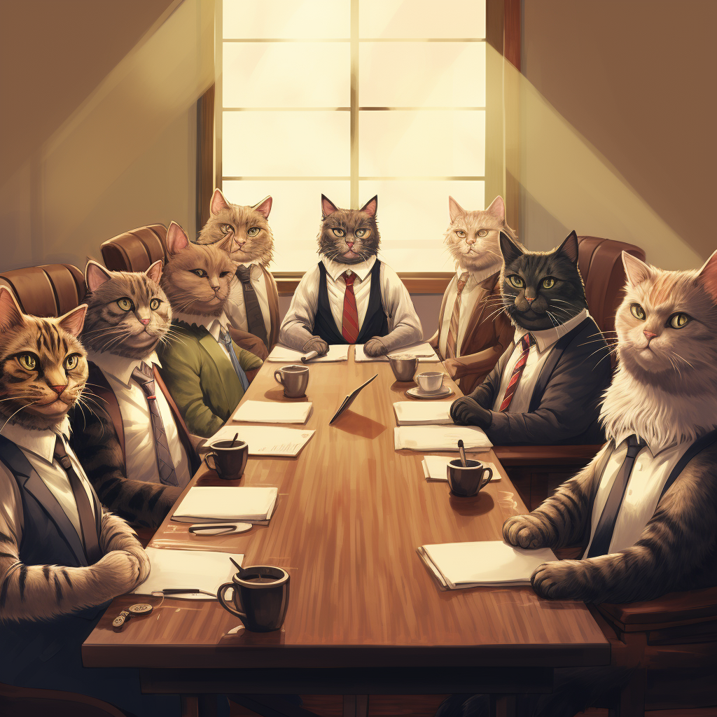 Executive Boss Cat Ties