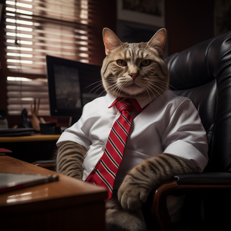 Executive Boss Cat Ties